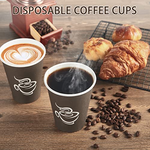 240 Pack 12 oz Paper Cups (240 Count)