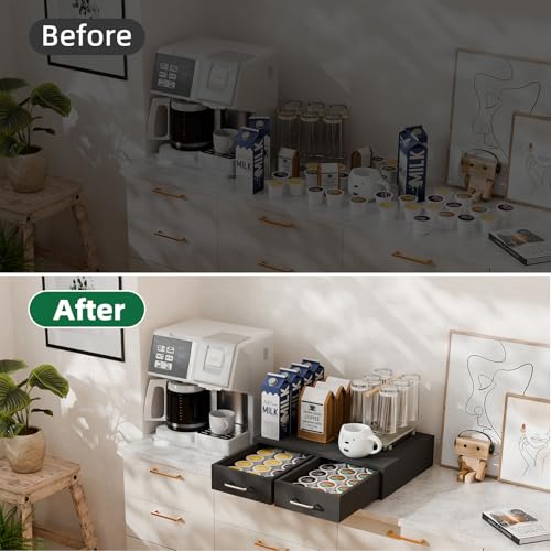 K Cup Organizer Coffee Pod Storage Box
