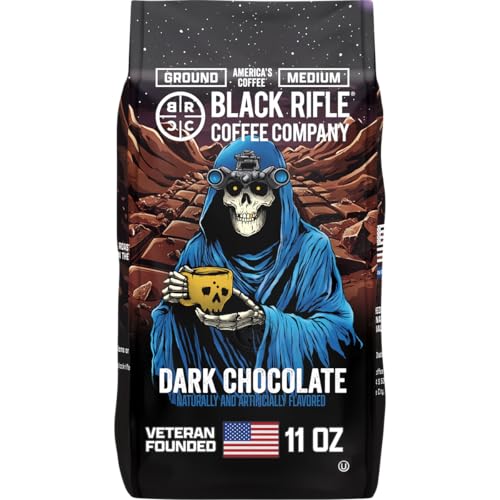 Black Rifle Coffee Medium Roast Ground Coffee Dark Chocolate 11 oz