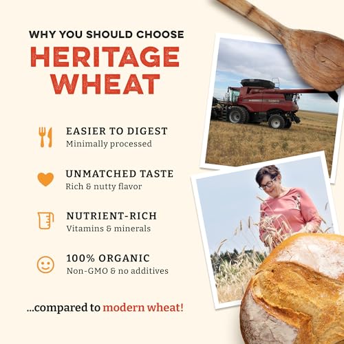 Heritage Organic Bread Flour Blend (80 Ounce)