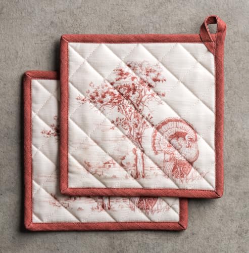 Pot Holders 100% Cotton Potholders (2 Count)