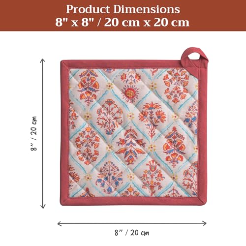 Pot Holders 100% Cotton Potholders (2 Count)