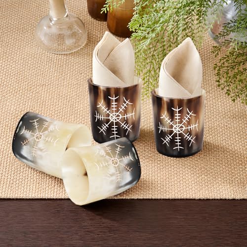 Viking Horn Shot Glasses Set of 12 (12 Count)