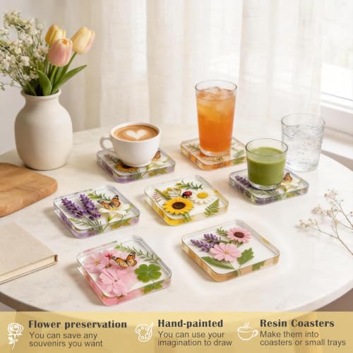 Deep Coaster Resin Molds Silicone