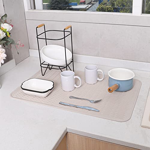 Silicone Dish Drying Mat for Multiple Usage