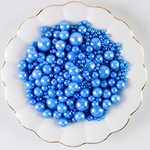 Royal Blue Pearl Sugar Sprinkles (4.58 Ounce)