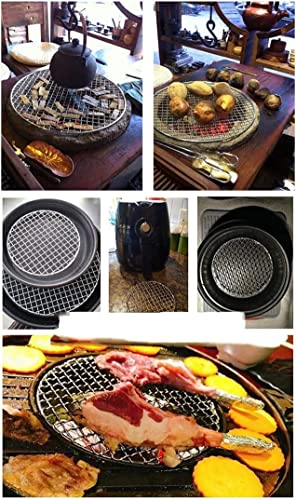 8.3" Round Cooling Rack Baking 304 Stainless Steel Versatile Steaming Grilling Fit Air Fryer