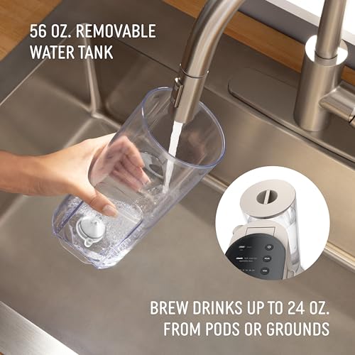 Pod and Grounds Coffee Maker