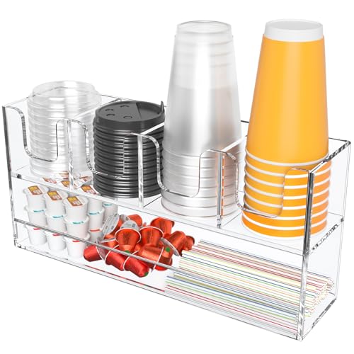 5 Compartment Cup Holder for Countertop