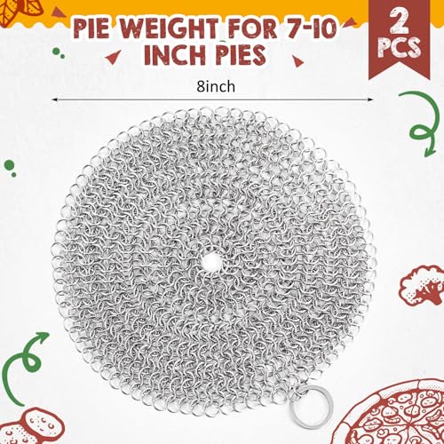 2 Pcs Pie Weights Chain (2 Count)
