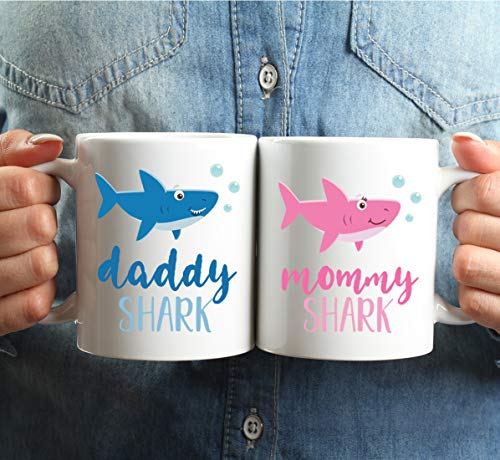 Baby Shark Family 11oz. Coffee Mug Gift Set
