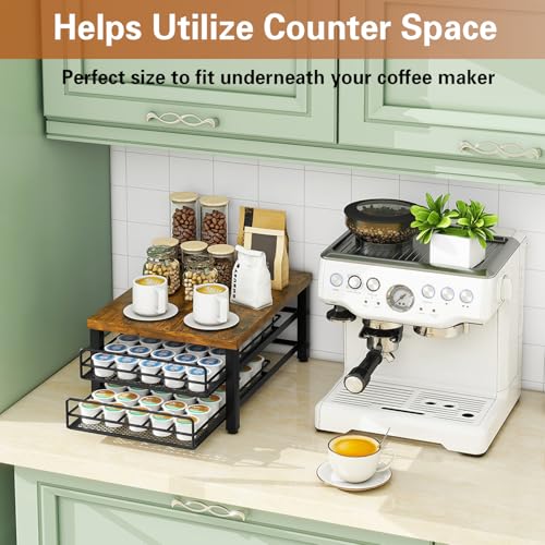 2 Tier Coffee Pod Drawer Holder for K Cup