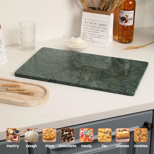 Green Marble Cutting Board for Kitchen