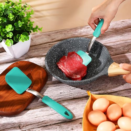 2 Pcs Mini Silicone Cookie Brownie Spatula (2 Count)
