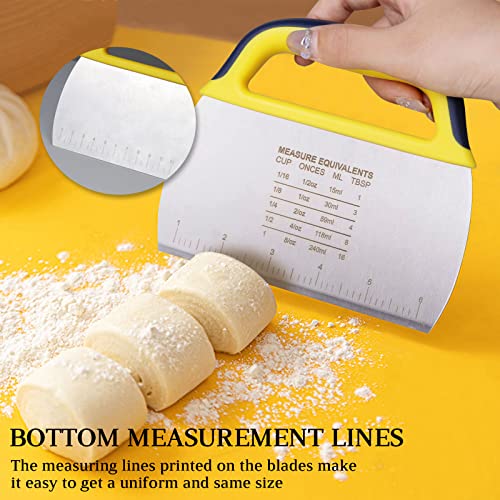 Dough Scraper Chopper 2 Pcs