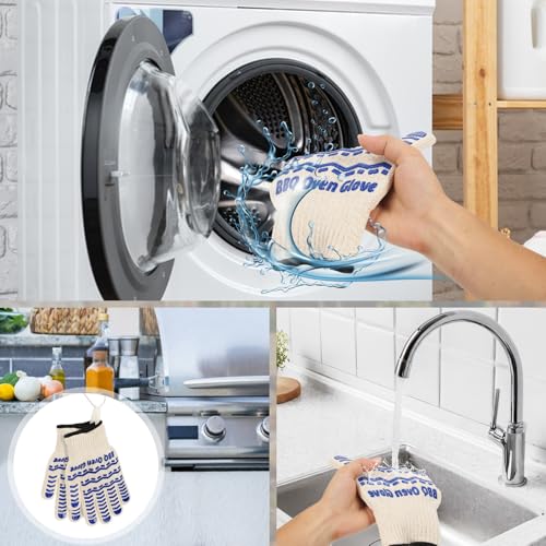 BBQ Gloves 932℉ Heat Resistant Oven Gloves