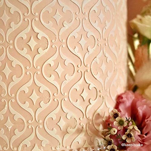 Cake Stencil for Buttercream Cake