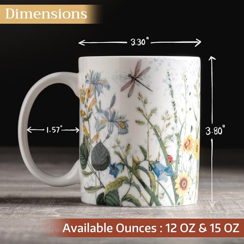 Coffee Mug with Handles Tea Cups
