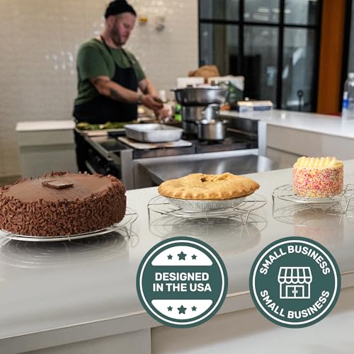 3 Set Round Cooling Racks for Baking