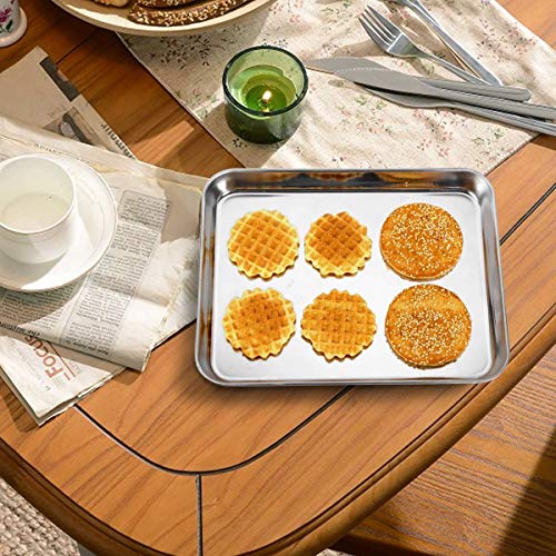 Baking Sheet with Rack Set [2 Sheets + 2 Racks]