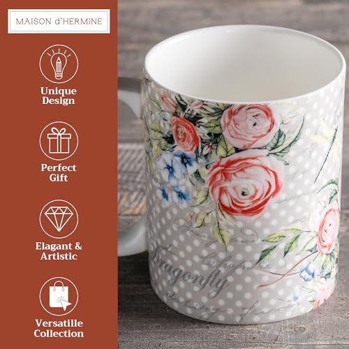 Coffee Mug with Handles Tea Cups