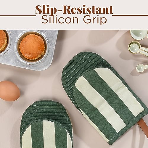 Oven Mitts Matcha Green (2 Count)
