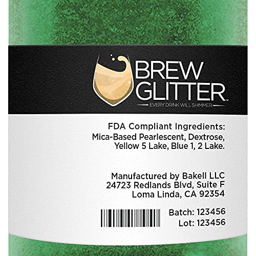 Brew Glitter Green