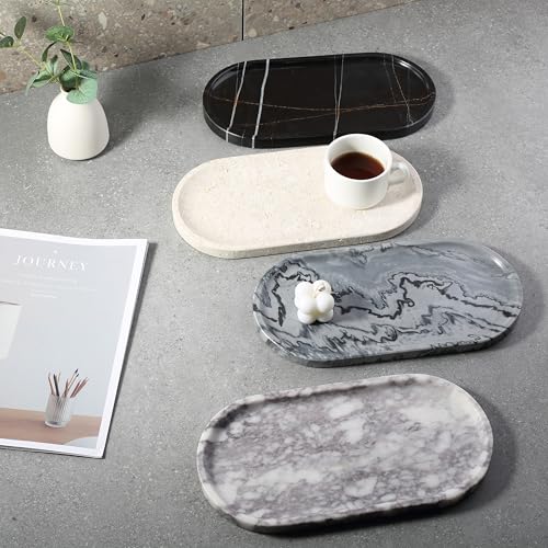 Real Luxurious Marble Vanity Tray