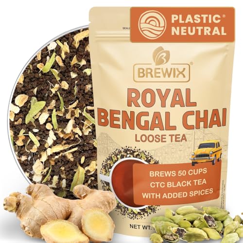 Royal Bengal Masala Chai Tea Loose Leaf (3.53 Ounce)