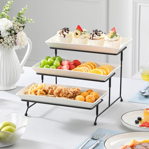 3 Tier Serving Trays (4 Count)