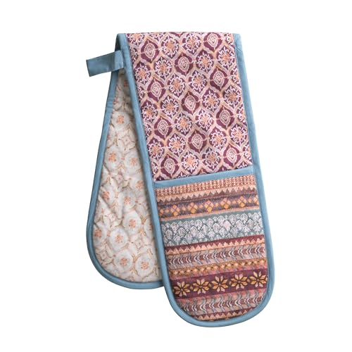 Double Oven Mitts 100% Cotton Double Oven Glove
