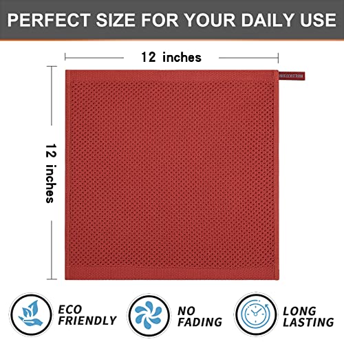 100% Cotton Waffle 6 (6 Count)