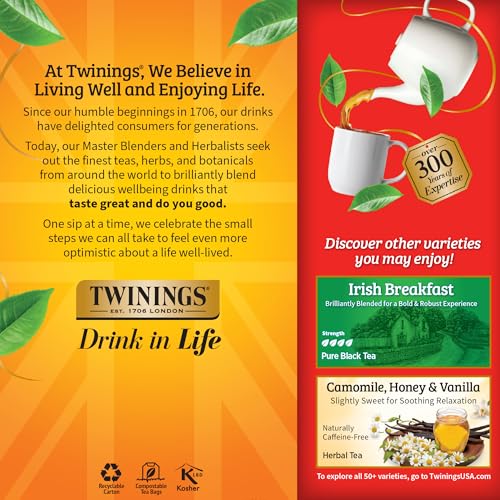 English Breakfast Black Caffeinated Tea Bags (150 Count)