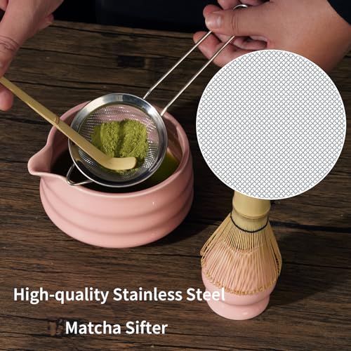 Matcha Set Matcha Whisk Set Includes Matcha Bowl and Whisk (7 Count)