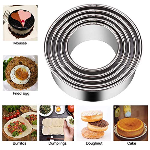 5 Pieces Biscuit Cookie Cutters Set
