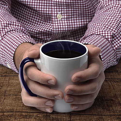 Java Two Tone Coffee Mugs 12 oz. Set of 10 (10 Count)