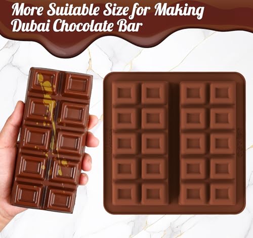 Deep Chocolate Bar Mold Dubai