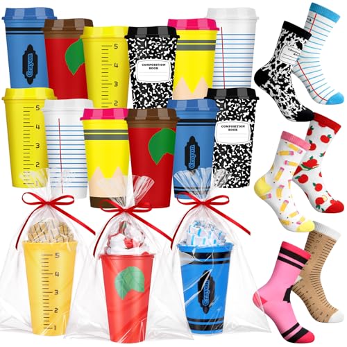 12 Set Back to School Teacher Gifts Bulk (37 Count)