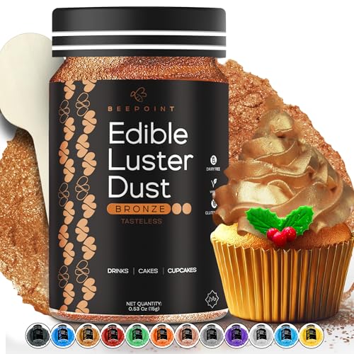 Bronze Edible Luster Dust 15g