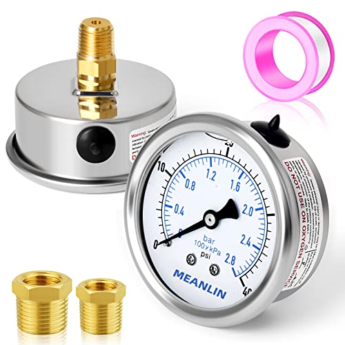 0~40Psi Stainless Steel 1