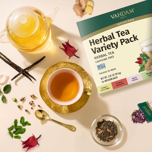 Assorted Herbal Tea Gift Set (36 Count)