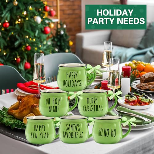 6 Set Christmas Coffee Mugs (6 Count)