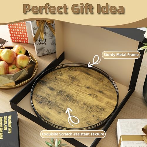 Lazy Susan Turntable Organizer for Table Top