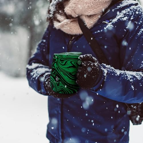 16 oz Insulated Coffee Mug with Lid and Handle