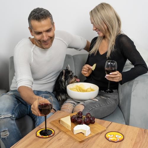 Set of 6 Funny Coasters for Adults (6 Count)