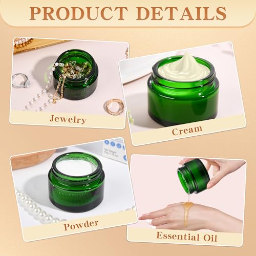 Glass Jars with Lids (24 Count)
