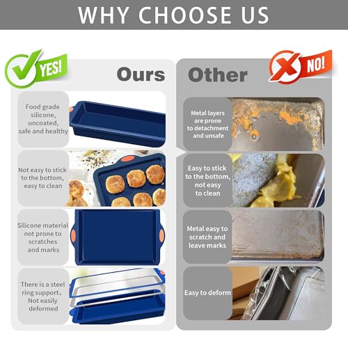 Silicone Baking Pans Set