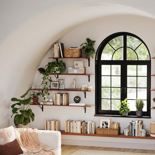 Long Wall Shelves (2 Count)