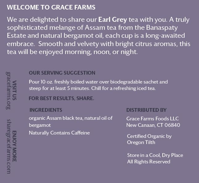 Organic Earl Grey Black Tea (16 Count)