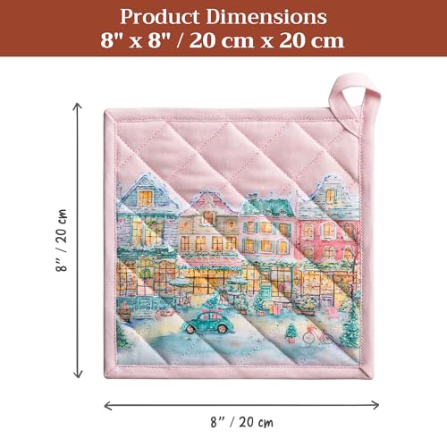 Pot Holders 100% Cotton Potholders (2 Count)